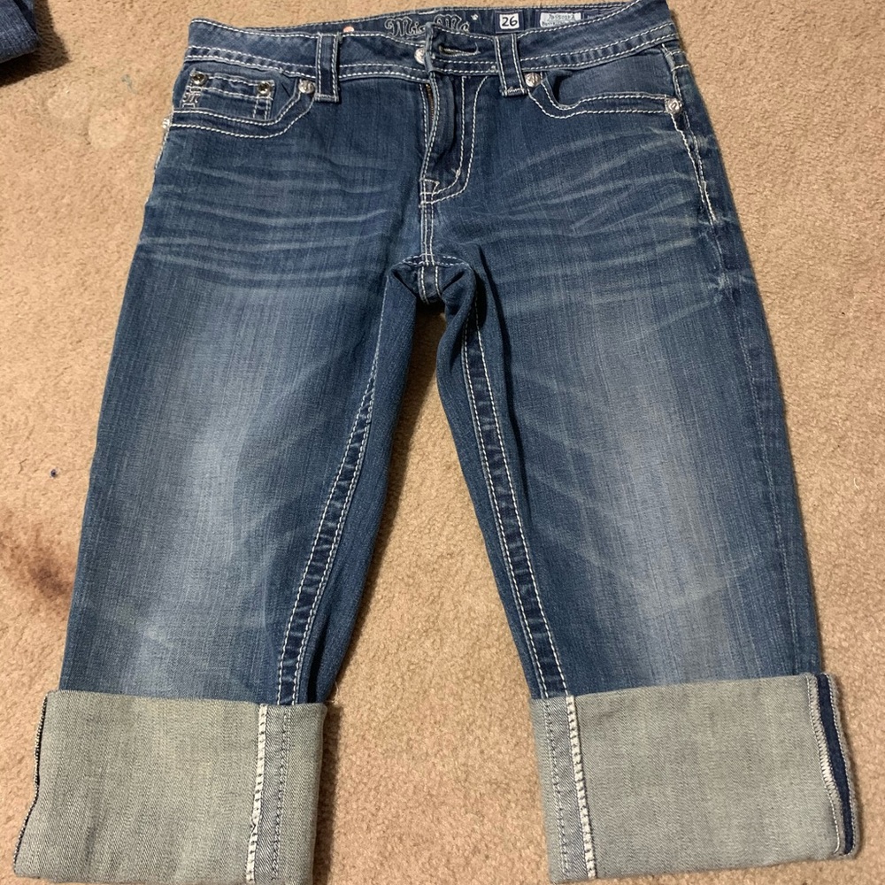 Miss me Boyfriend Capri size 26